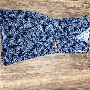 Michael Kors size small faux wrap dress.